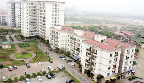 Khu đô thị mới Việt Hưng, quận Long Biên. Ảnh: Đức Giang