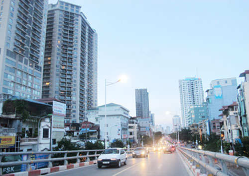 Công trình nhà cao tầng trong nội đô sẽ được kiểm soát chặt chẽ, để đảm bảo mỹ quan, an sinh xã hội. Ảnh: Linh Anh