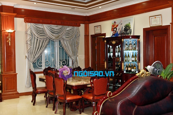 Thêm loạt ảnh nội thất sang trọng trong biệt thự 100 tỷ của Trang Nhung | choáng ngợp,đồ nội thất,sang trọng,đắt tiền,biệt thự,100 tỷ,ca sĩ,Trang Nhung,sao Việt,nhà sang