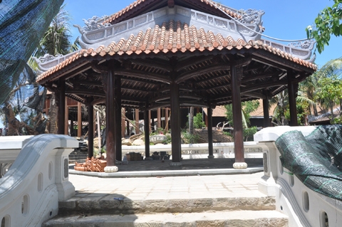 nhà vườn, nhà cổ, hình chóp nón, Hội An, giàu có