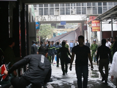 Hiện trường vụ cháy