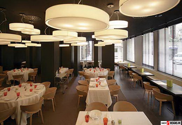 Những mẫu phòng ăn đẹp cho khách sạn - CafeLand.Vn