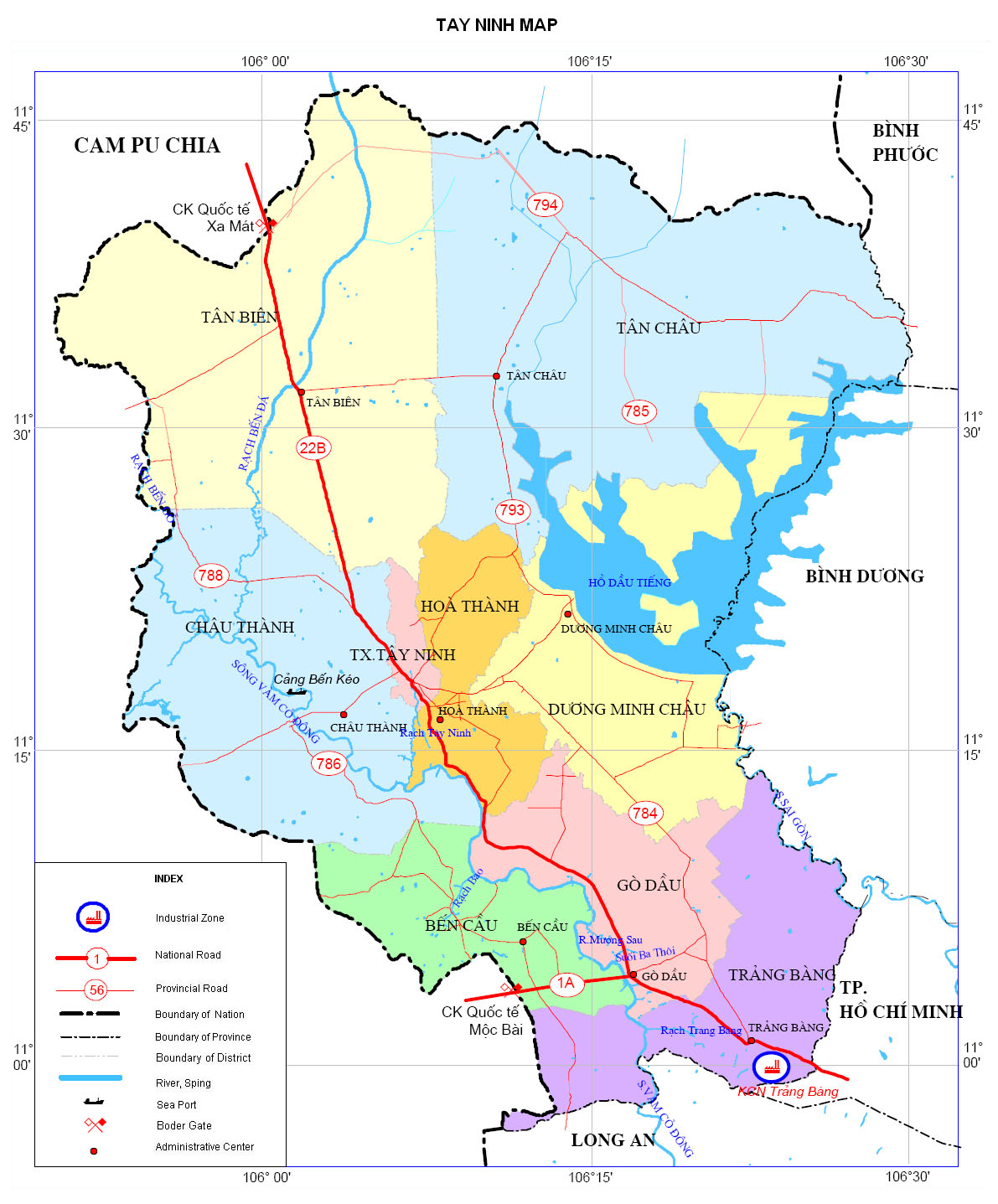 Tây Ninh: Giá đất ở huyện cao hơn thành phố - CafeLand.Vn