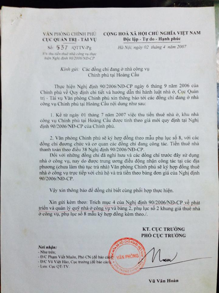 Còn điều gì chưa biết về khu nhà công vụ Hoàng Cầu?