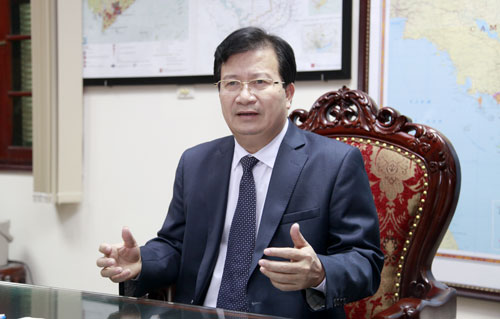Bộ trưởng Bộ Xây dựng Trịnh Đình Dũng.