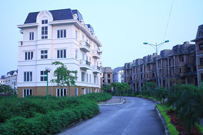 Một góc KĐT Lideco.