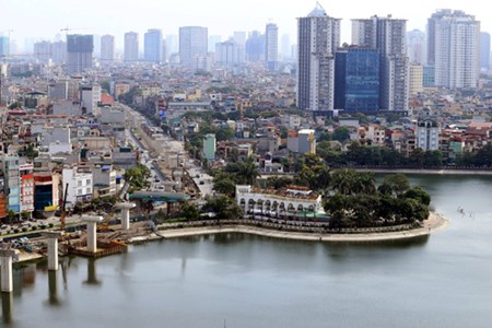 Hà Nội: “Đất vàng” công viên, hồ bơi để... nuôi cá nhà hàng Ha Noi: “Dat vang” cong vien, ho boi de... nuoi ca nha hang