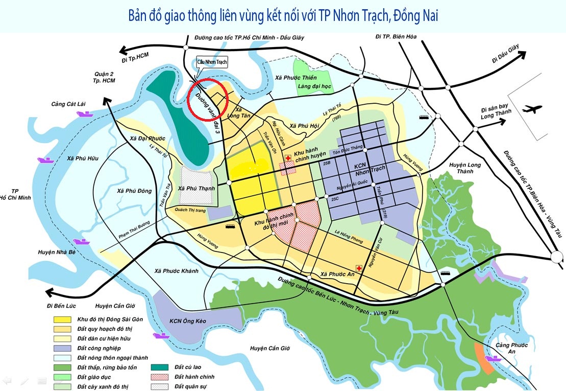 This visionary urban planning will transform the area into a world-class city, featuring state-of-the-art facilities and eco-friendly environment. Let\'s witness the birth of a masterpiece in Nhơn Trạch!\