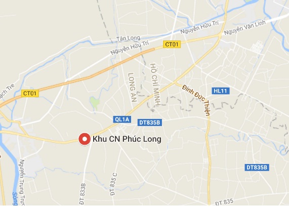 Quy hoach khu công nghiệp 334,5 ha giáp ranh TP.HCM