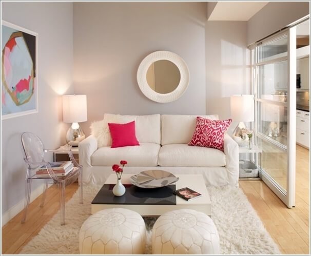 10 cách đơn giản mở rộng không gian cho phòng khách nhỏ