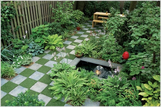 Ý tưởng thiết kế sân vườn mát mẻ