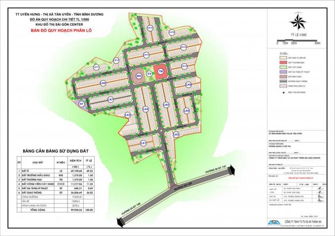 Bình Dương: Cho phép chuyển gần 5ha đất để thực hiện dự án Khu nhà ở Sài Gòn Land