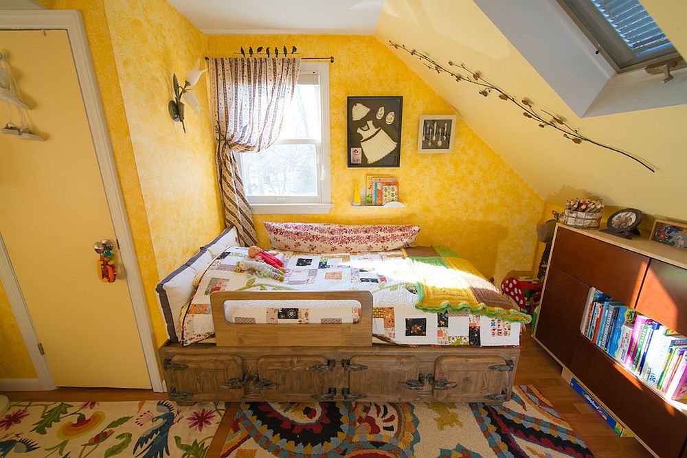 Trang trí phòng bé đầy sức sống với màu vàng tươi sáng - CafeLand.Vn