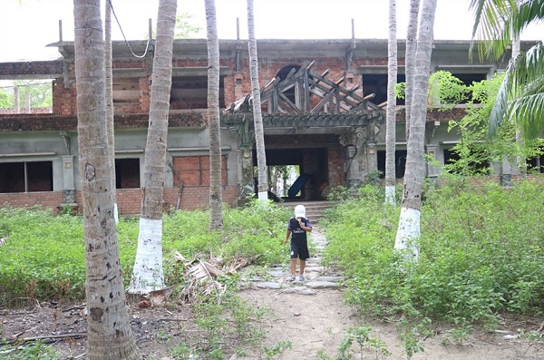 Khu du lịch xã Đảo Tam Hải bị bỏ hoang, xã không biết vì sao