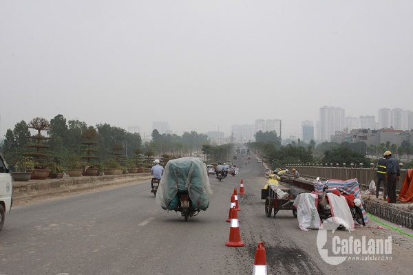 Sau gần 4 năm chậm tiến độ, đường 5.000 tỉ đồng nối 4 quận, huyện Hà Nội giờ ra sao?
