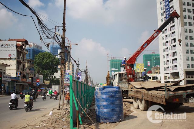 Tuyến đường “giải cứu” giao thông Hà Nội đang vướng GPMB
