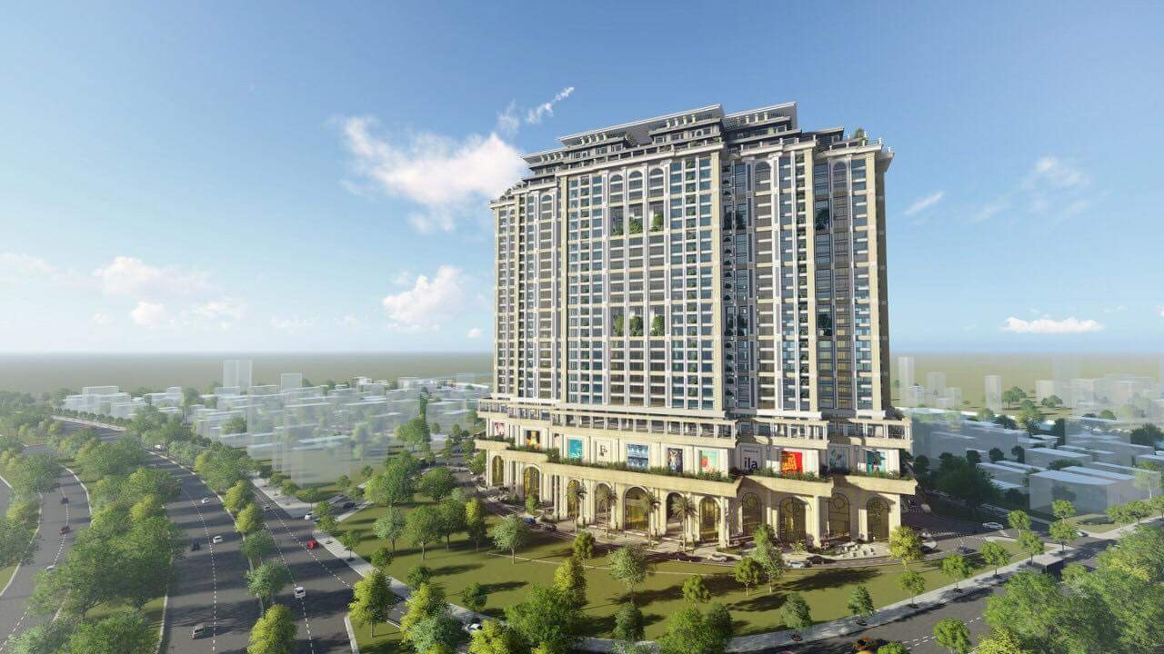 Phối cành tổng thể Rome Diamond Lotus quận 2