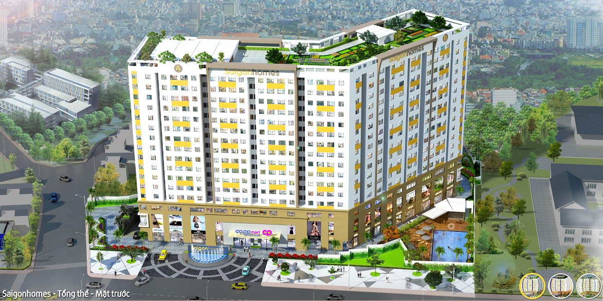 Những căn hộ chung cư có giá trên dưới 1 tỷ đồng ở quận Bình Tân