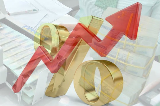 Lãi suất tăng lên mức 8,7%/năm