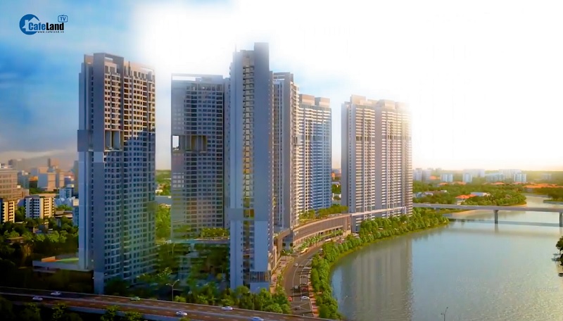 Phối cảnh dự án căn hộ The Infiniti Riviera Point quận 7 