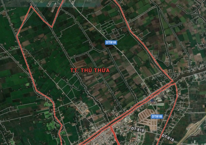 Duyệt chủ trương đầu tư KCN thị trấn Thủ Thừa quy mô 188 ha