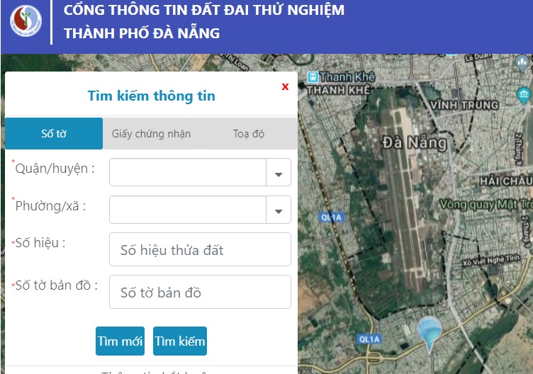 Tìm kiếm và tải xuống Bản đồ thửa đất Đà Nẵng Mới nhất 2024