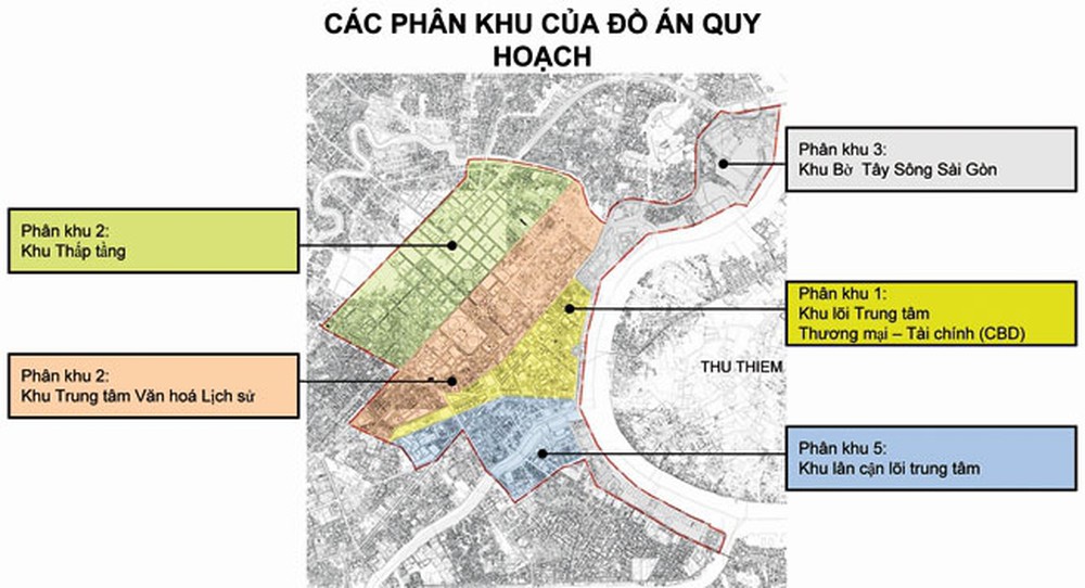 Phân nhóm các công trình về số tầng cao tối đa trong khu trung tâm ...