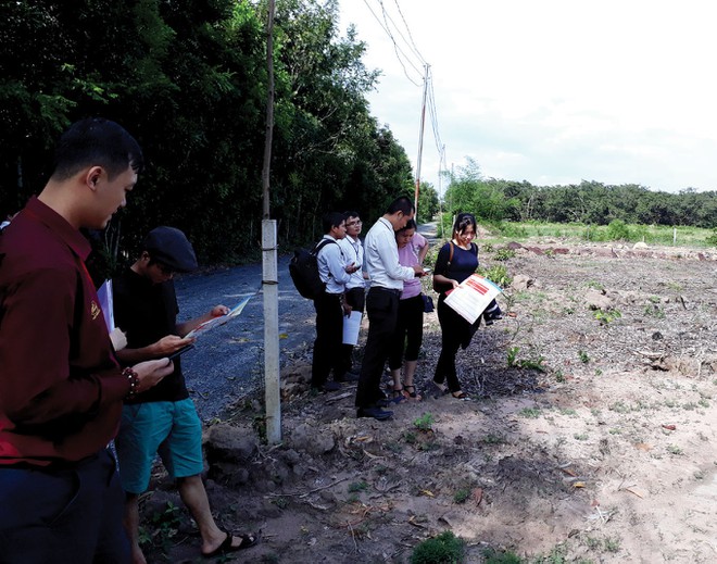 Tràn lan dự án bánh vẽ khu vực phía Nam