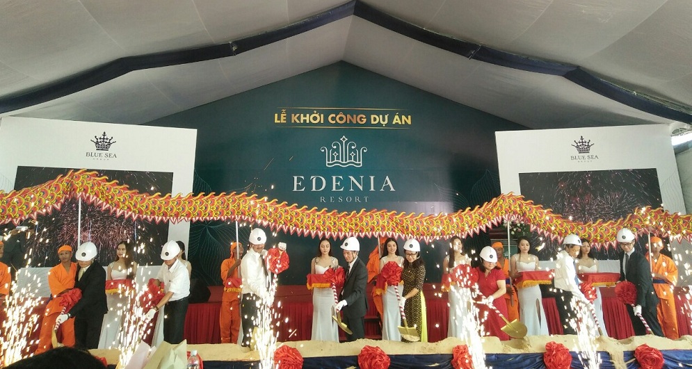 Khởi công dự án Edenia Resort tại Hồ Tràm Khởi công dự án Edenia Resort tại Hồ Tràm