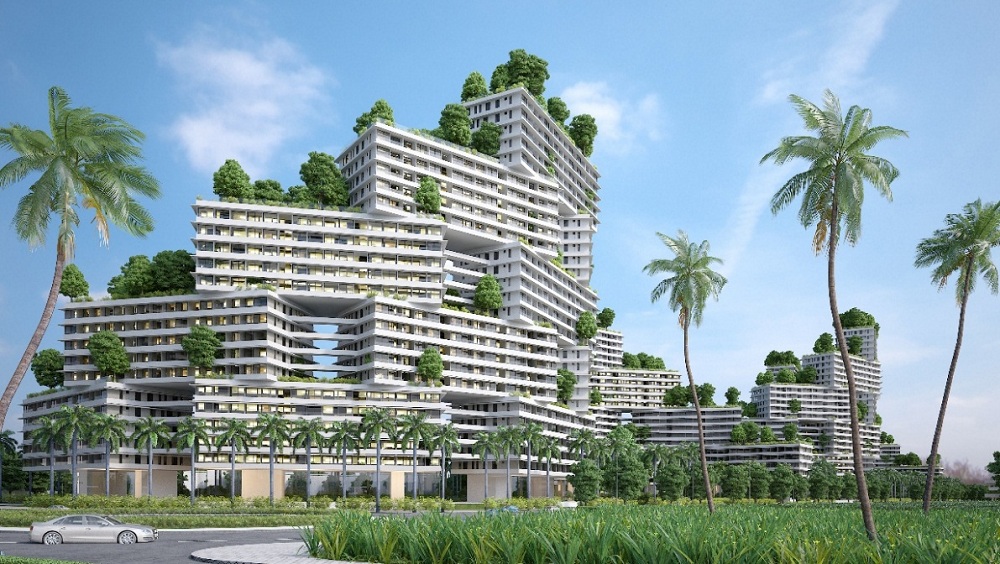 Khu căn hộ biển Thanh Long Bay được thiết kế theo phong cách hiện đại song vẫn hài hòa với cảnh quan xung quanh Khu căn hộ biển Thanh Long Bay được thiết kế theo phong cách hiện đại song vẫn hài hòa với cảnh quan xung quanh