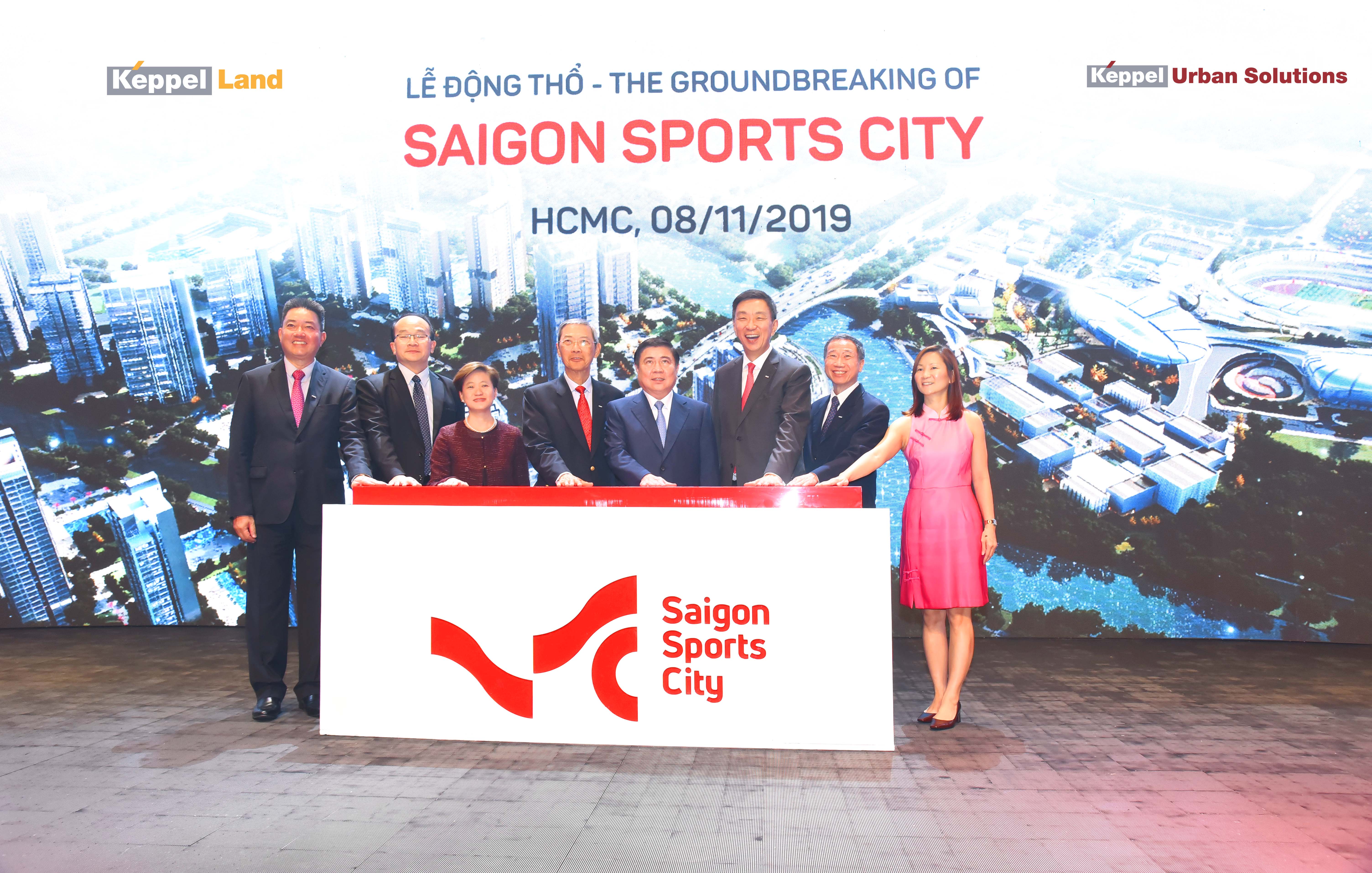 Lễ động thổ căn hộ Saigon Sports City