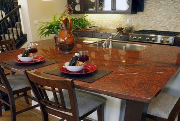 Ứng dụng đá granite đỏ