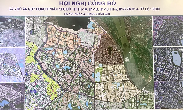Hà Nội công bố quy hoạch khu vực nội đô hơn 2.700ha