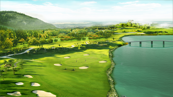 Khởi công dự án sân golf, nghỉ dưỡng 140ha tại Bắc Giang