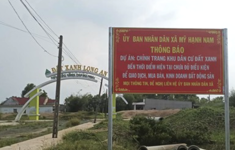 Truy tìm đối tượng lừa đảo tại dự án Khu dân cư Đất Xanh-Mỹ Hạnh Nam tại Long An