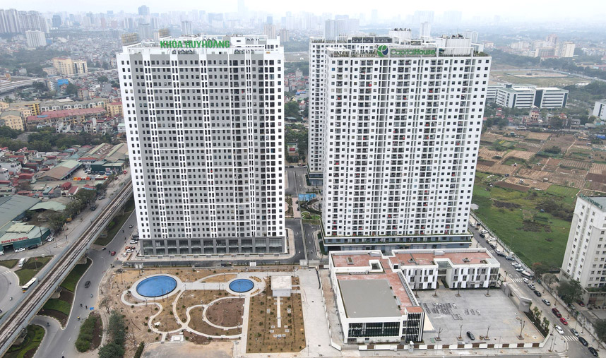 Hà Nội sẽ xây 44 triệu m2 nhà ở trong 4 năm tới