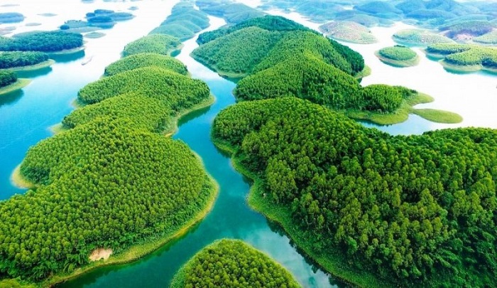 Duyệt quy hoạch Khu du lịch Quốc gia hồ Thác Bà 53.000ha tại Yên Bái