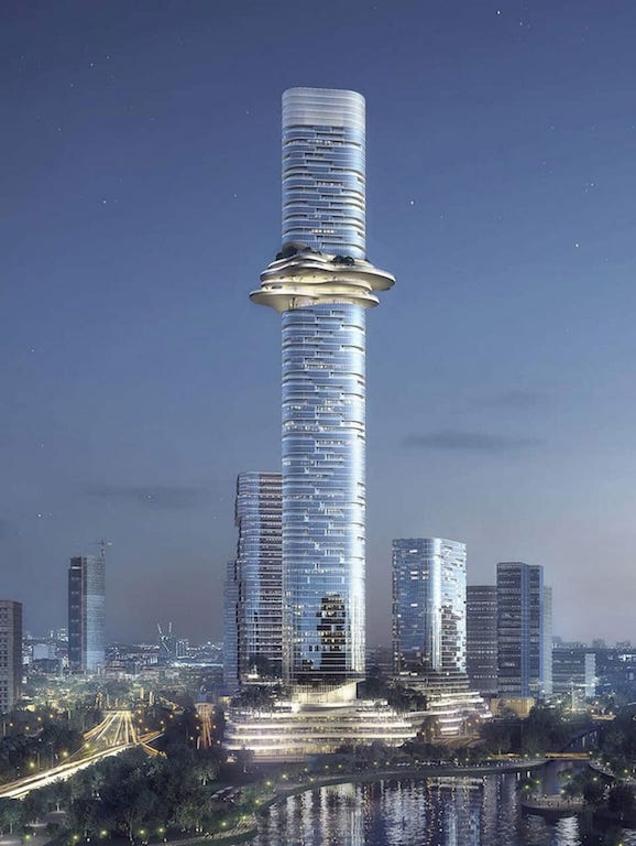 Vì sao dự án Khu phức hợp Tháp Quan sát Thủ Thiêm còn dở dang?