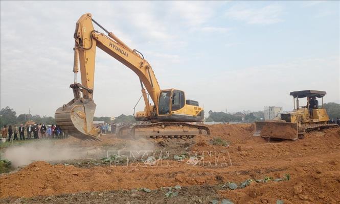 Vĩnh Yên cưỡng chế thu hồi đất, đẩy nhanh tiến độ dự án Công viên vui chơi giải trí- Ảnh 1.