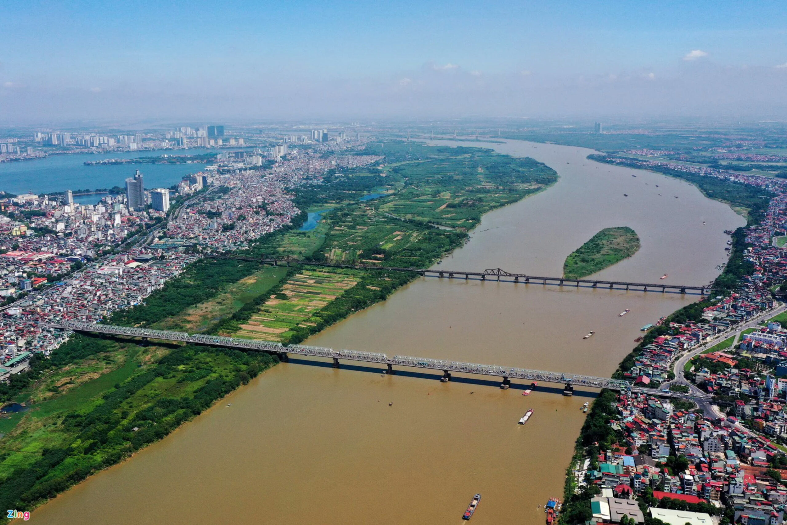 Hà Nội tính kích hoạt tiềm năng bãi sông: Được dựng nhà, mở vườn sinh thái, làm du lịch trải nghiệm- Ảnh 1.