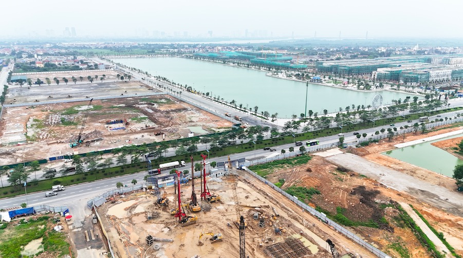 Tiến độ “siêu dự án” hơn 42.000 tỷ ở phía Bắc Hà Nội- Ảnh 6.
