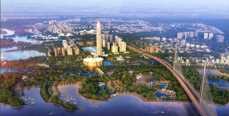 Khởi công siêu thành phố 4,2 tỷ USD, sắp có tháp tài chính 108 tầng vượt Landmark 81 gần 200m- Ảnh 1. Khởi công siêu thành phố 4,2 tỷ USD, sắp có tháp tài chính 108 tầng vượt Landmark 81 gần 200m- Ảnh 1.