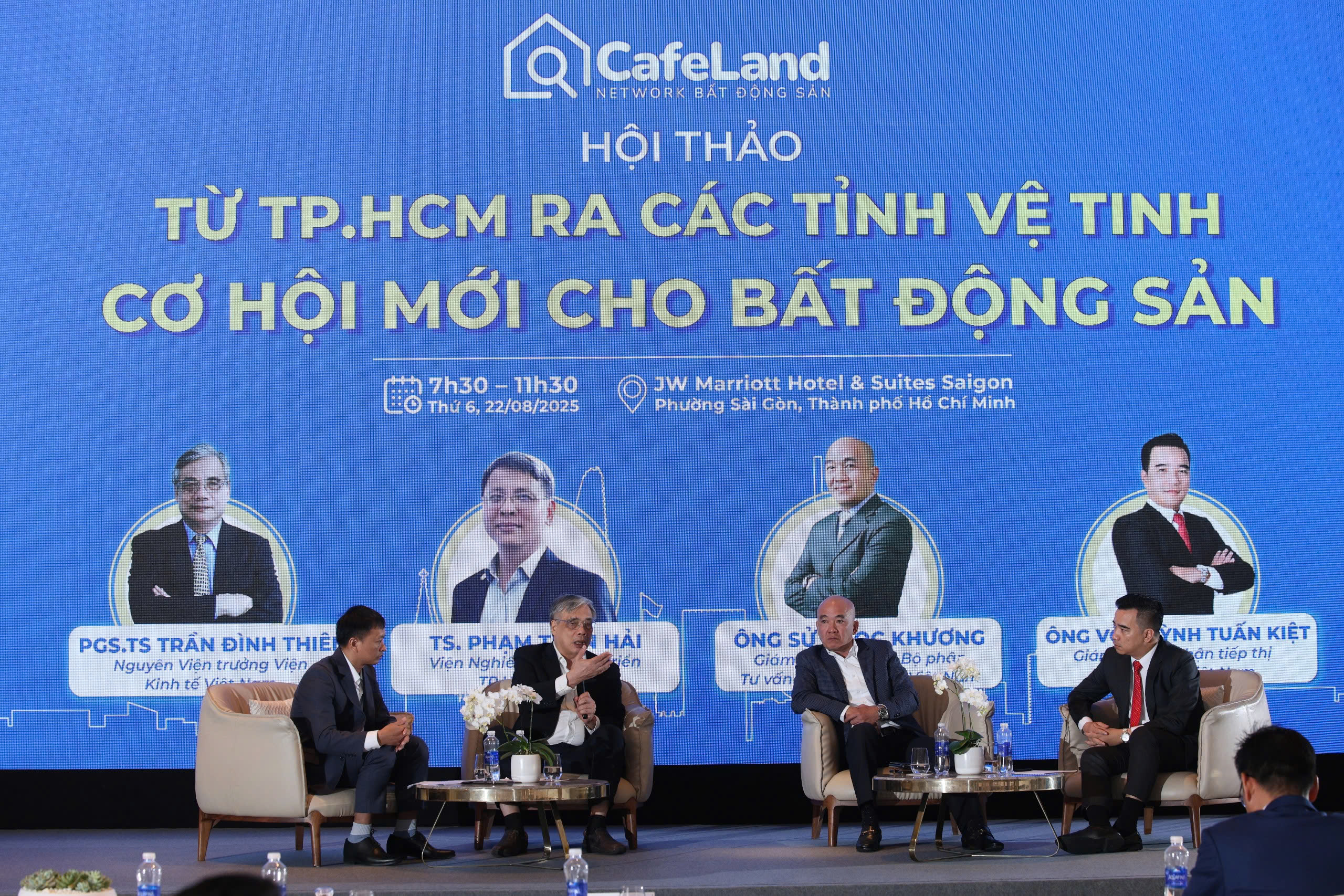 Trực tiếp Hội thảo: Từ TP.HCM ra các tỉnh vệ tinh - Cơ hội mới cho bất động sản