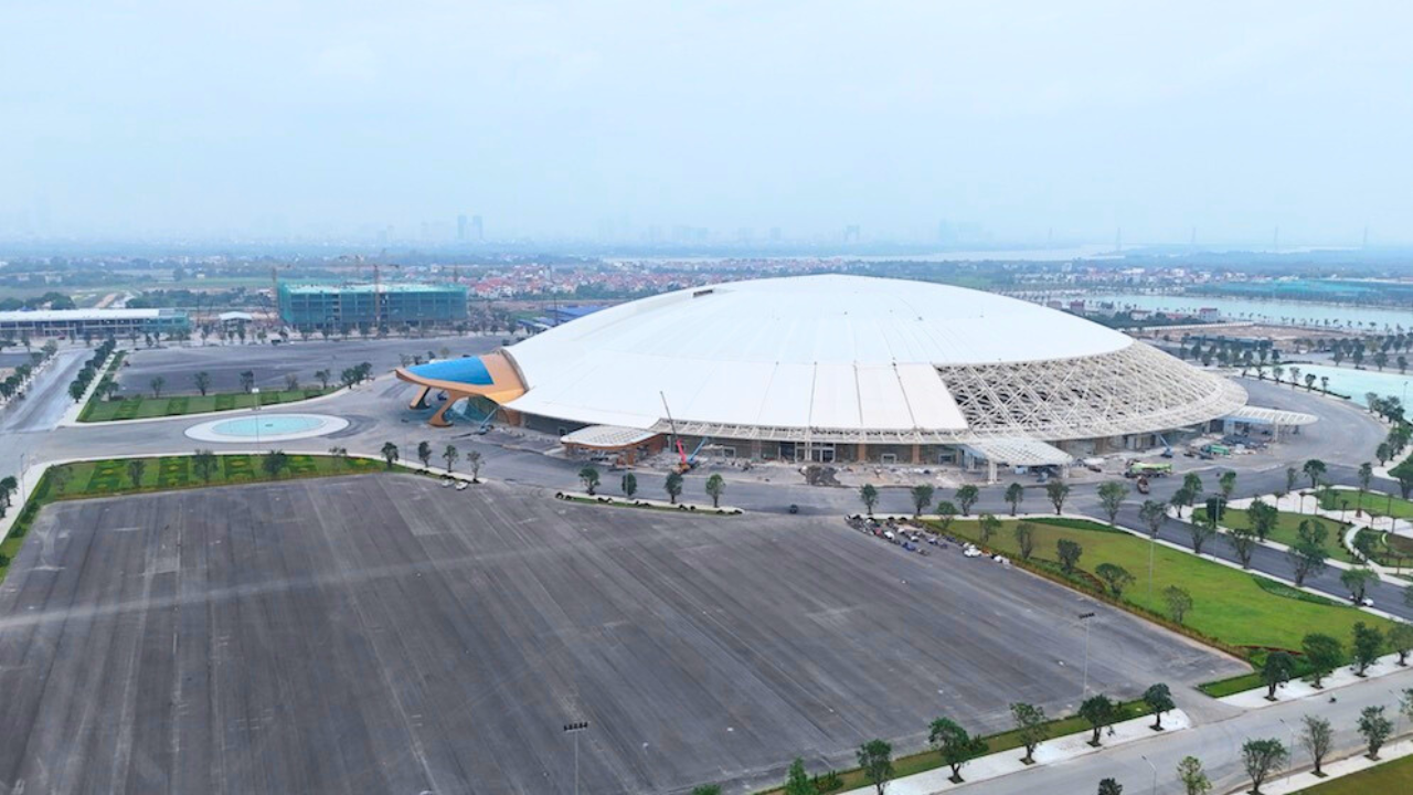 Khánh thành Trung tâm Hội chợ Triển lãm Quốc gia hơn 7.000 tỷ đồng tại Hà Nội- Ảnh 3. Khánh thành Trung tâm Hội chợ Triển lãm Quốc gia hơn 7.000 tỷ đồng tại Hà Nội- Ảnh 3.