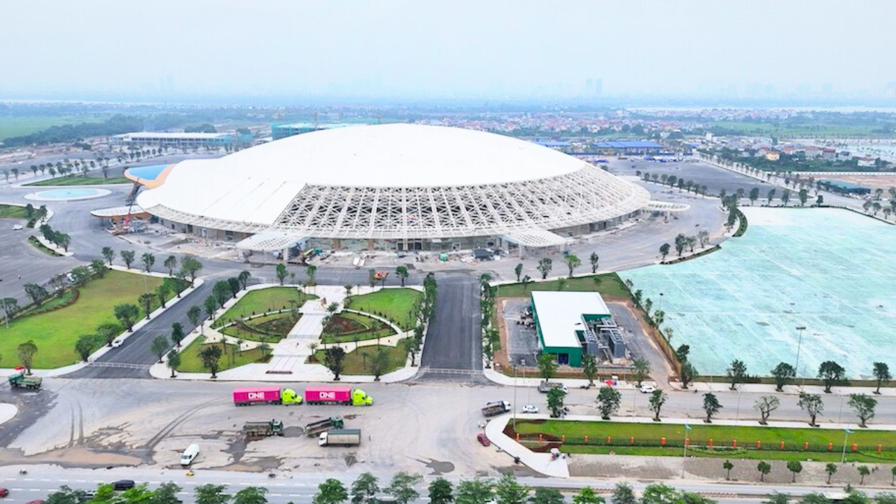 Khánh thành Trung tâm Hội chợ Triển lãm Quốc gia hơn 7.000 tỷ đồng tại Hà Nội- Ảnh 5. Khánh thành Trung tâm Hội chợ Triển lãm Quốc gia hơn 7.000 tỷ đồng tại Hà Nội- Ảnh 5.