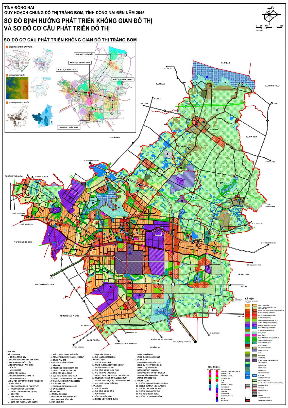 Chi tiết bản đồ quy hoạch đô thị 550.000 dân giáp ranh TP.HCM- Ảnh 3.