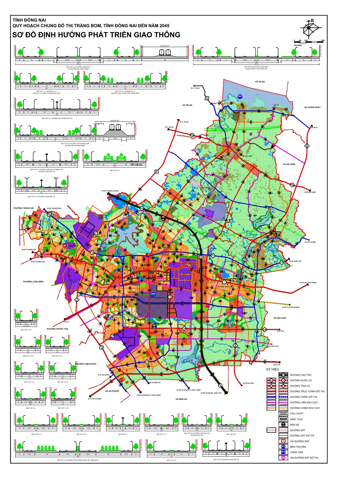 Chi tiết bản đồ quy hoạch đô thị 550.000 dân giáp ranh TP.HCM- Ảnh 5.