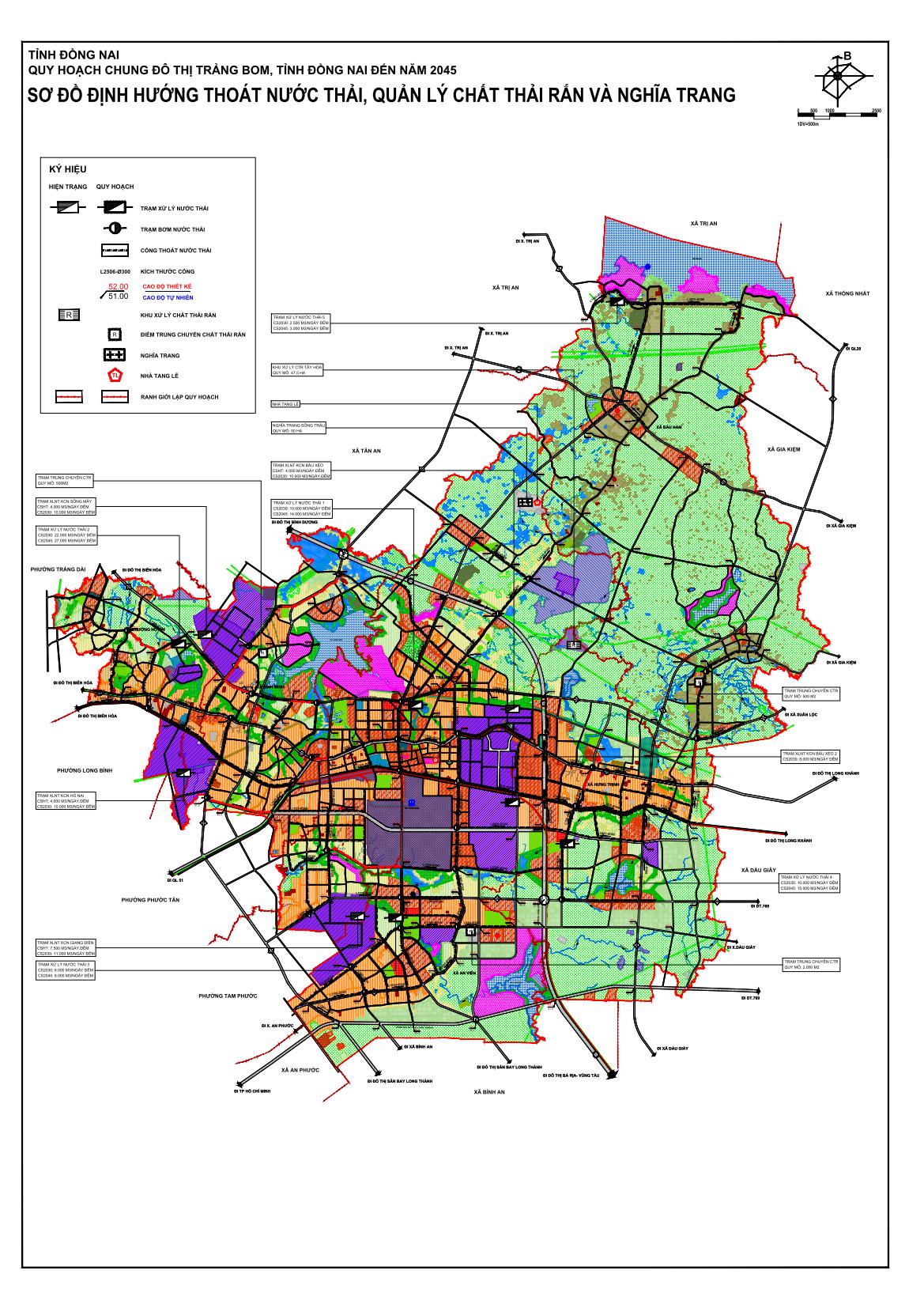 Chi tiết bản đồ quy hoạch đô thị 550.000 dân giáp ranh TP.HCM- Ảnh 6.