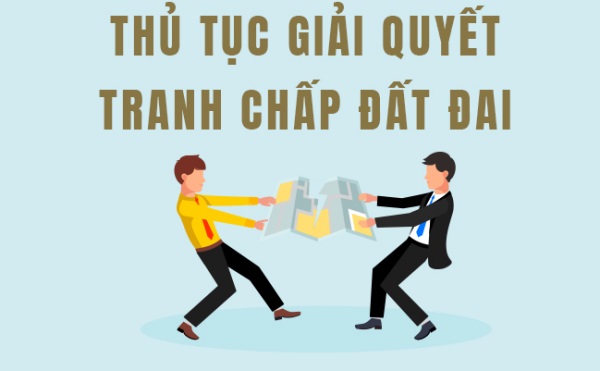 Trình tự, quy trình giải quyết tranh chấp đất đai