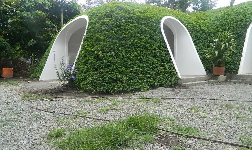 Mát mắt trước kiến trúc cụm lều áo cỏ nổi tiếng ở Mexico